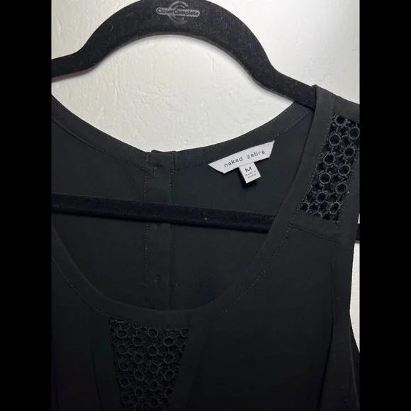 Naked Zebra • Black Blouse - Picture 2 of 4